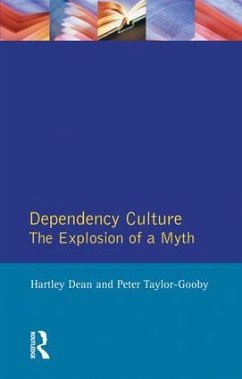 Dependency Culture - Dean, Hartley; Taylor-Gooby, Peter