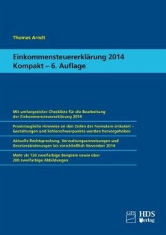 Einkommensteuererklärung 2014 Kompakt - Arndt, Thomas