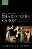 Determining the Shakespeare Canon (eBook, PDF)