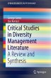 Critical Studies in Diversity... - Bild 1