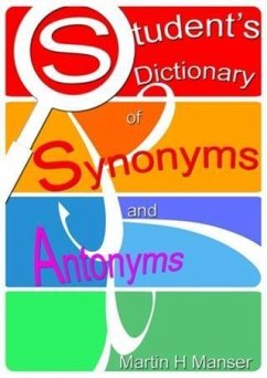 Cover Student's Dictionary of Synonyms and Antonyms (eBook, ePUB)