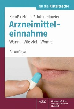 Arzneimitteleinnahme für die Kitteltasche (eBook, PDF) - Krauß, Jürgen; Müller, Petra; Unterreitmeier, Doris