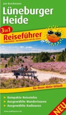 3in1-Reiseführer Lüneburger Heide - Brockmann, Jan