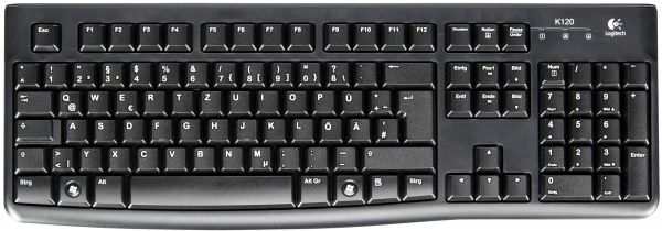 Logitech K 120 Keyboard OEM USB black - - Bei bücher.de kaufen