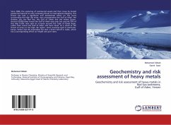 Geochemistry and risk assessment of heavy metals