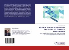 Political Parties of Lithuania in Context of the Post-Communism - Laur nas, Vaidutis