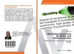 Marketingrelevanz von Qualitäts- und Herkunftsmarken