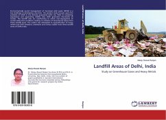 Landfill Areas of Delhi, India