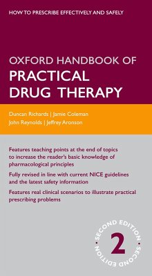 Oxford Handbook of Practical Drug Therapy (eBook, PDF) - Richards, Duncan; Aronson, Jeffrey; Reynolds, D. John; Coleman, Jamie