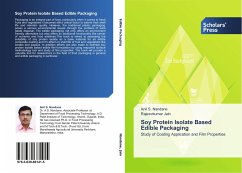 Soy Protein Isolate Based Edible Packaging - Nandane, Anil S.;Jain, Rajeevkumar