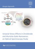 Uniaxial Stress Effects in Zincblende and Wurtzite GaAs Nanowires. An Optical Spectroscopy Study