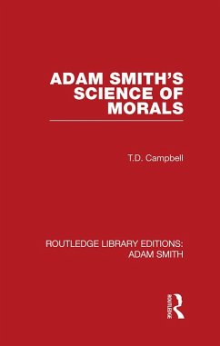 Adam Smith's Science of Morals (eBook, ePUB) - Campbell, Tom
