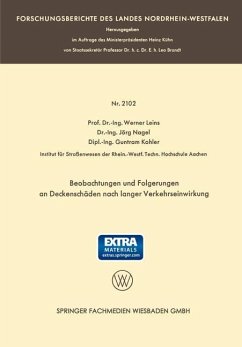 Beobachtungen und Folgerungen an Deckenschäden nach langer Verkehrseinwirkung - Leins, Werner;Nagel, Jörg;Kohler, Guntram