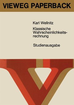 Klassische Wahrscheinlichkeitsrechnung - Wellnitz, Karl