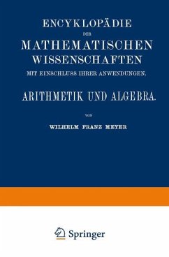 Arithmetik und Algebra - Meyer, Wilhelm Franz