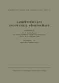 Landwirtschaft Angewandte Wissenschaft