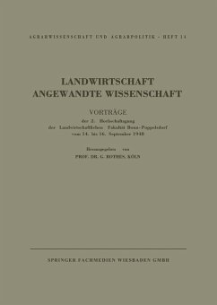 Landwirtschaft Angewandte Wissenschaft