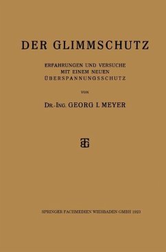 Der Glimmschutz - Meyer, Georg I.