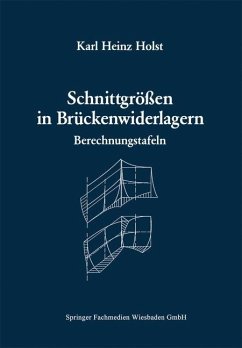 Schnittgrößen in Brückenwiderlagern unter Berücksichtigung der Schubverformung in den Wandbauteilen - Holst, Karl Heinz