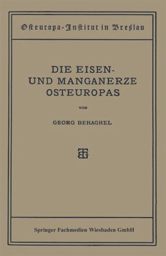 Cover Die Eisen- und Manganerze Osteuropas