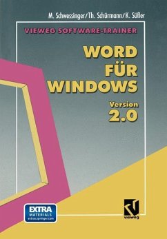 Vieweg Software-Trainer Word für Windows 2.0 - Schürmann, T.;Süßer, K.