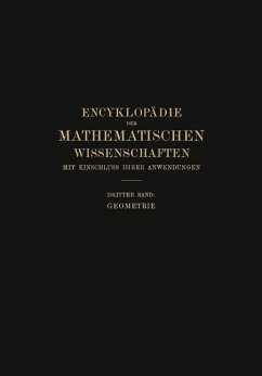 Encyklopädie der Mathematischen Wissenschaften mit Einschluss ihrer Anwendungen - Meyer, W. Fr.;Mohrmann, H.