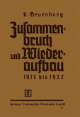 Zusammenbruch und Wiederaufbau 1918¿1935