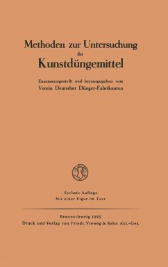 Methoden zur Untersuchung der Kunstdüngemittel - Loparo, Kenneth A.