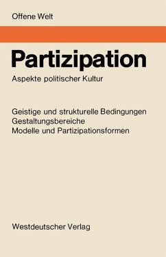 Partizipation - Boss-Stenner, Helga;Pufendorf, Ulrich von;Schade, K. Friedrich