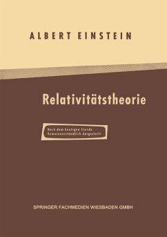 Über die Spezielle und Allgemeine Relativitätstheorie - Einstein, Albert