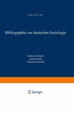 Bibliographie zur deutschen Soziologie - Herfurth, Matthias;Hradil, Stefan