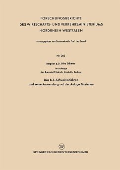Das B.T.-Schwelverfahren und seine Anwendung auf der Anlage Marienau - Scherer, Fritz