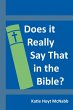 Does It Really Say That in the Bible? - Bild 1