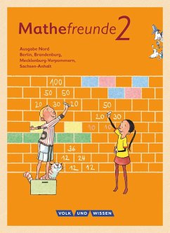 Mathefreunde 2. Schuljahr. Schülerbuch mit Kartonbeilagen Nord - Schlabitz, Birgit;Reichard, Patricia;Kluge, Ursula;Berdermann, Patricia