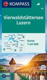 KOMPASS Wanderkarte 116 Vierwaldstätter See, Luzern