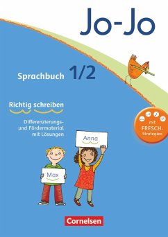 Jo-Jo Sprachbuch - Aktuelle allgemeine Ausgabe. 1./2. Schuljahr - Fresch-Arbeitsblock - Ohnacker, Klaus