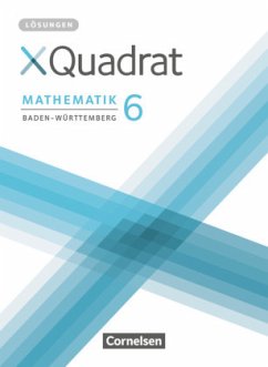 XQuadrat - Baden-Württemberg - 6. Schuljahr / XQuadrat, Ausgabe Baden-Württemberg - Nimmrichter, Mathias;Klein, Hannes;Schmid, Thilo