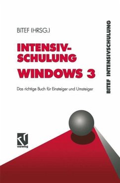 Intensivschulung Windows 3 - Raddatz-Löffler, Heidi