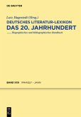 Deutsches Literatur-Lexikon. Das 20. Jahrhundert / Imhasly - Jann / Deutsches Literatur-Lexikon. Das 20. Jahrhundert Band 22