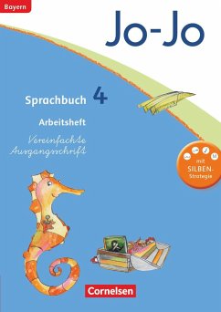 Jo-Jo Sprachbuch - Grundschule Bayern. 4. Jahrgangsstufe - Arbeitsheft in Vereinfachter Ausgangsschrift - Brinster, Olga; Kiener, Cornelia