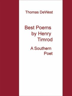 Cover Best Poems by Henry Timrod (eBook, ePUB)