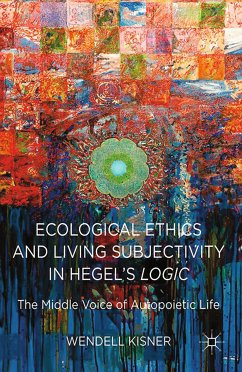 Ecological Ethics and Living Subjectivity in Hegel's Logic (eBook, PDF) - Kisner, W.