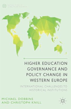 Higher Education Governance and Policy Change in Western Europe (eBook, PDF) - Dobbins, M.; Knill, C.