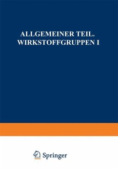 Allgemeiner Teil. Wirkstoffgruppen I - List, P. H.;Hörhammer, L.