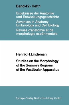 Studies on the Morphology of the Sensory Regions of the Vestibular Apparatus - Lindeman, Henrik Henriksön