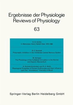 Ergebnisse der Physiologie / Reviews of Physiology - Helmreich, E.;Holzer, H.;Jung, R.