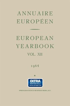 Annuaire Européen Vol. Xii European Yearbook - Landheer, B.