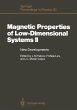 Magnetic Properties of Low-Dimensional... - Bild 1