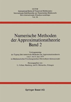 Numerische Methoden der Approximationstheorie - COLLATZ;MEINARDUS