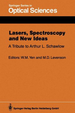 Lasers, Spectroscopy and New Ideas